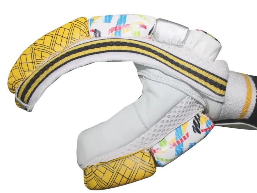 Gants De Frappe Baseball SRH Player Edition – Homme, Main Droite, Blanc, Taille 18cm