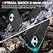 TUCCH Detachable Case Wallet for iPhone 15 Plus, Stand RFID Blocking 4 Card Slot Wireless Charging Shockproof Case, Black
