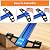 24 inch Aluminum T-Square Ruler?Woodworking Scriber T-Square Ruler?Precision Marking Woodworking T Ruler, 1/16'' Scale Aluminum Alloy Hole Positioning Scribing T-Square