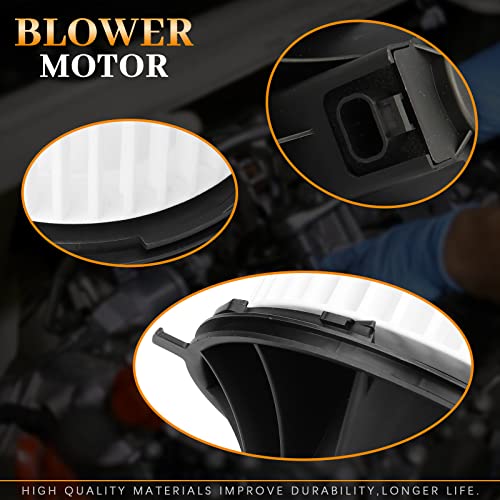 Image of BRTEC 15-81647 HVAC Blower Motor Assembly 35143 for Chevy 1999-2006 Silverado 1500 2500 3500, for GMC 1999-2006 Sierra 1500 2500 3500 89019321