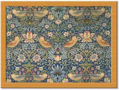 William Morris Strawberry Thief Cushion Lap Tray