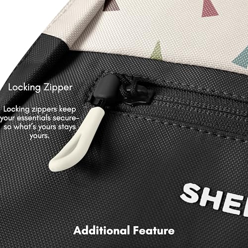 Image of Sherpani Esprit, Sling Backpack, 10L Travel Bag, Right-Handed Shoulder Sling Purse, Crossbody Backpack, Travel Gifts, RFID Protection (Terrazzo)