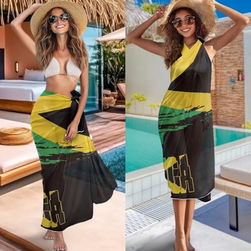 Swimsuit with Cover Up Set High Neck Swimsuits for Women Beach Cover Ups for Women4