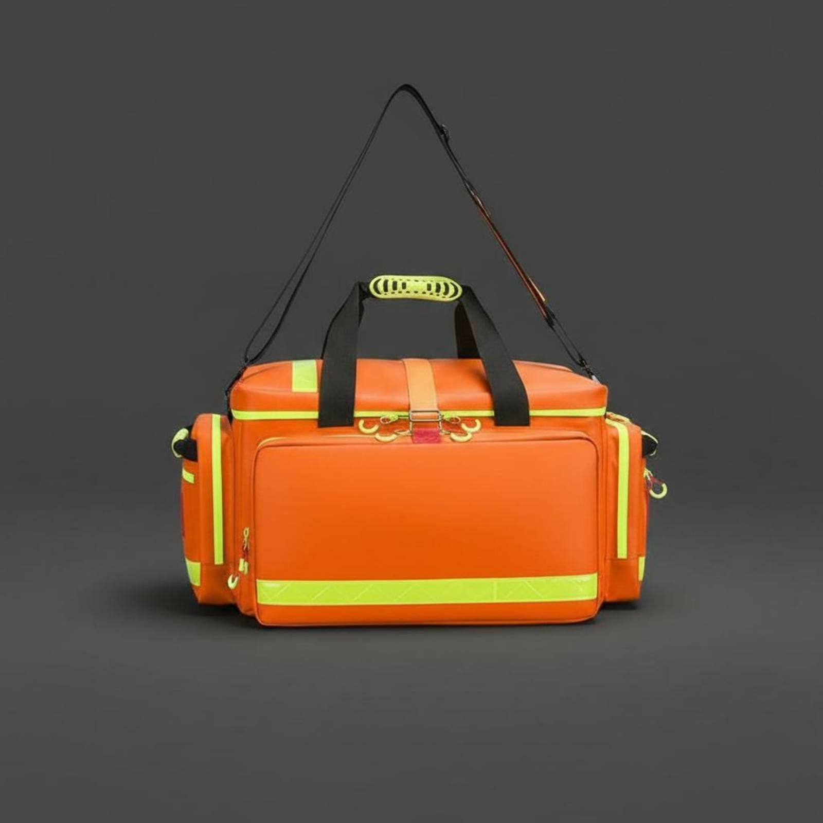 Accident-Notfalltasche tragbar Accident Notfalltasche viele Außenfächer wasserfeste Erste-Hilfe-Tasche für Outdoor, Array, Rot