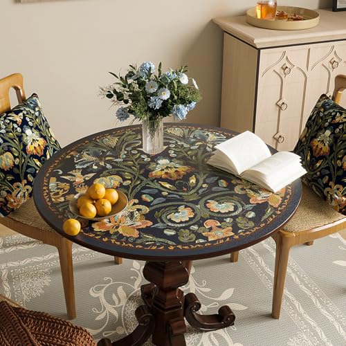 Fabris Giuliana イタリア製　円形テーブルクロス デイジー刺繍 デイジー刺繍のテーブルクロス - メルカリ