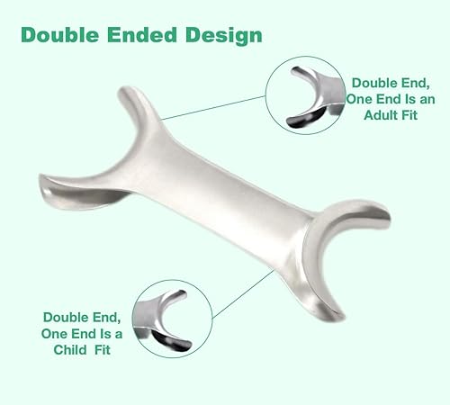 Miniatura 10 de Retractor de fotos de acero inoxidable Retractor de mejillas de ortodoncia Fotografía de doble extremo (Largo)