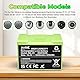 3300mAh ABL-D1 Akku kompatibel mit iRobot Roomba i7 i7+ 7158 7150 7550 e5 e6 und i3 i3+ i4 i4+ i8 i8+ Ersatz-Lithium-Ionen-Akku kompatibel mit Roomba i und e Series (Nicht für Roomba Combo Series)