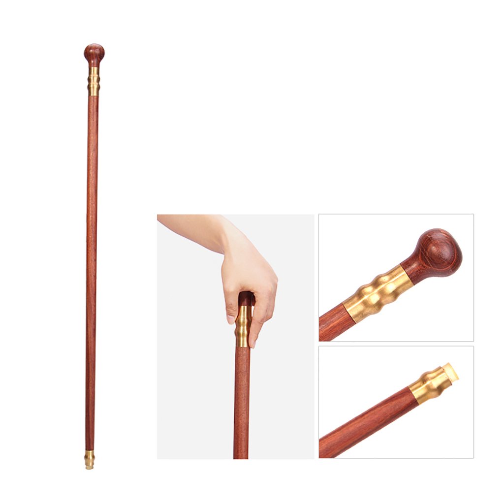 Drewniane laski Laska Starsi ludzie Kule Laska z litego drewna Okrągły uchwyt Chodzik Artykuły dla osób w podeszłym wieku 91 cm Łatwe do skrócenia Pomoc w poruszaniu się dla osób starszych, seniorów i