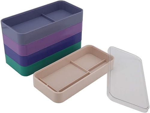 Miniatura 4 de YUYTE Caja de almacenamiento de 5 capas para relojes piezas de movimiento, piezas de reloj Caja de almacenamiento Herramientas de reloj Contenedor