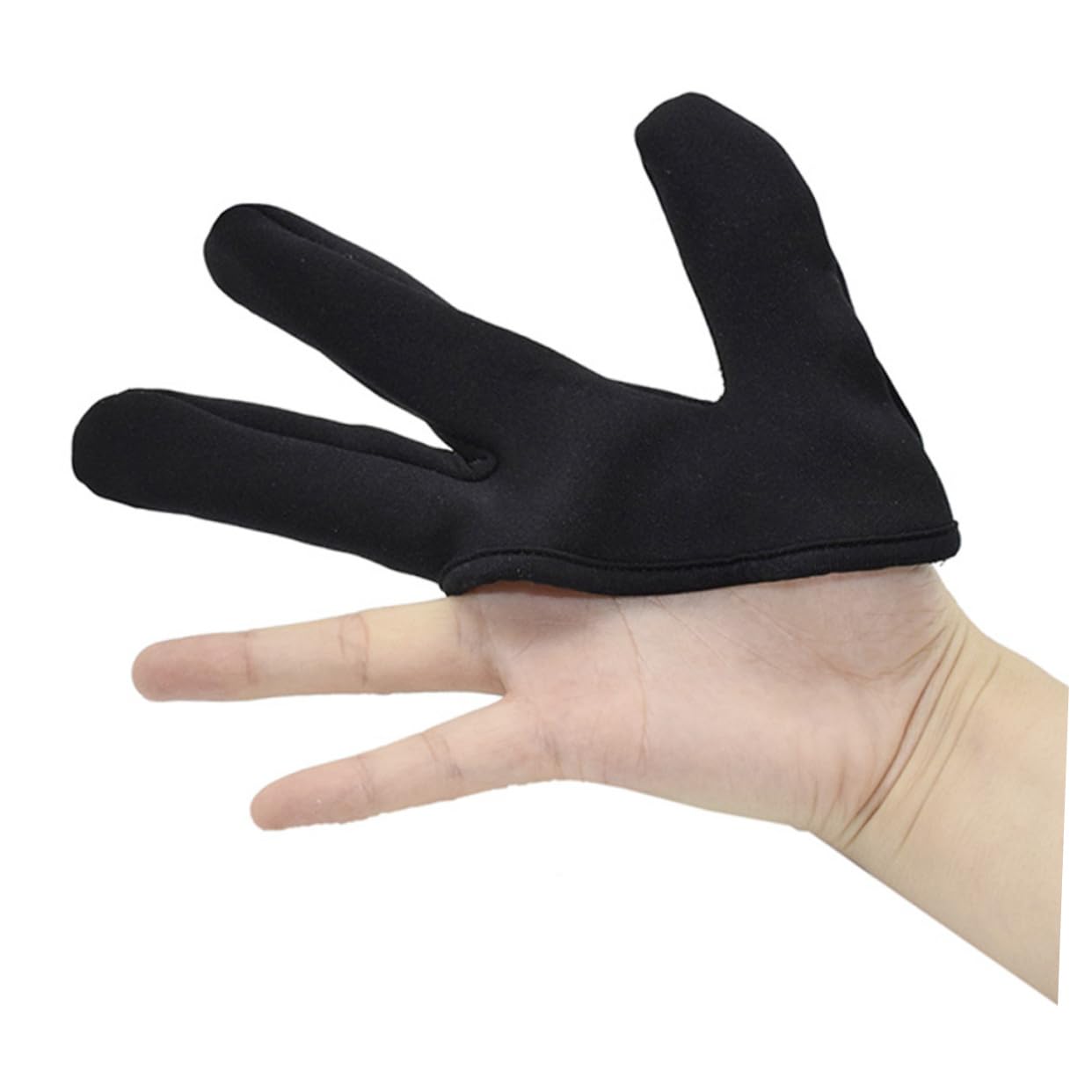 NULYLU 2 Pcs Hairdressing Finger Protector Heat Resistant Glove Liners Stylist Glove for Wand Curling