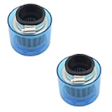 Filter 35mm Splash Proof Plastic Cover Waterproof for ATV Quad Scooter Go Kart Moped Pit Dirt Super Pocket Bike 50cc-90cc 110cc 125cc Universal Pack of 2