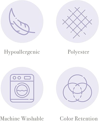 Miniatura 6 de Donna Sharp Juego de edredón Queen  Juego de 3 piezas  Bosque Rojo  Edredón Queen y dos fundas de almohada estándar  Lavable a máquina