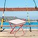 Lljsszr Folding Stool Strong Load Bearing Oxford Cloth for Garden Yard Traveling