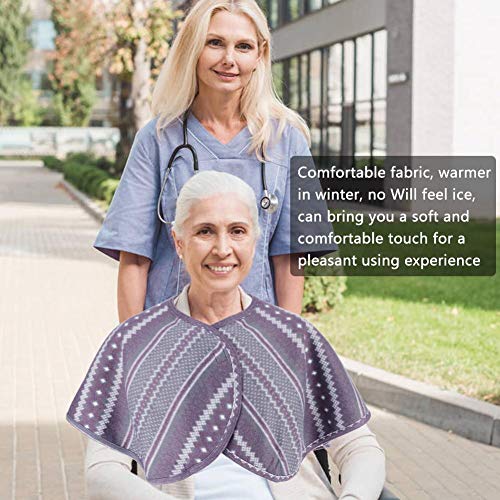 shoulder shawls, shoulder warmers cape Double-sided Plush Warm Shoulder Capes for elderly women Winter shoulder shawl Old People Shoulder Protective Shawl bed jackets ladies plush shawl shoulder cape2