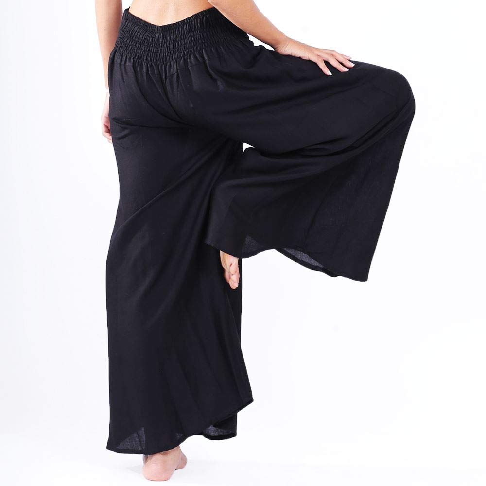 Lofbaz Damen weites Bein Palazzo Hose Yoga Salon Hippie Haremshose Hosen