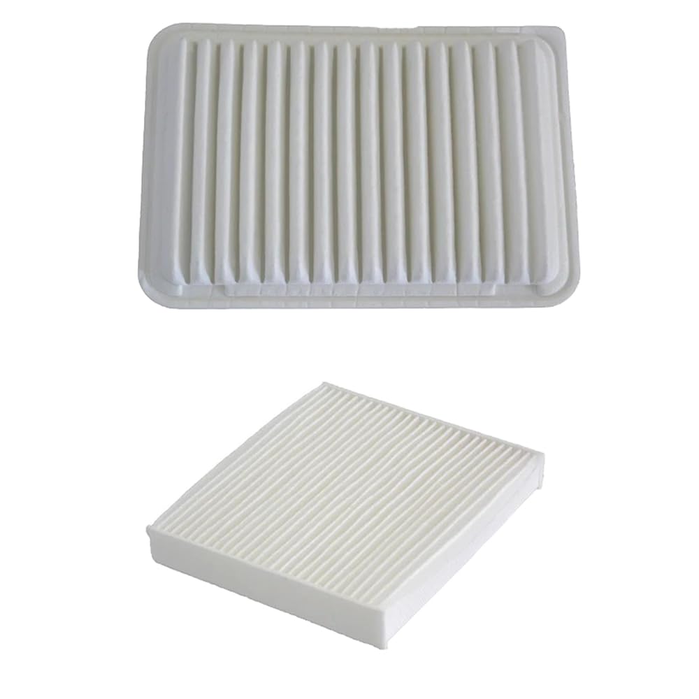Filtr Powietrza Kabinowego dla Toyota Camry XV40 XV50, dla Lexus ES240 ES250, 20,9x19x2,9cm 2 szt. Filtr powietrza samochodowego Filtr kabinowy 1780128030/8713906060