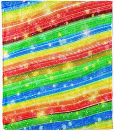 ANHOPE Tropical Leaf Throw Blanket Soft Lightweight Flannel Fleece Blanket for Couch Sofa Bed Green Palm Leaf Print Pattern All Season Decorative Blanket for Kids Adults Throw/Single 130 x 150 cm