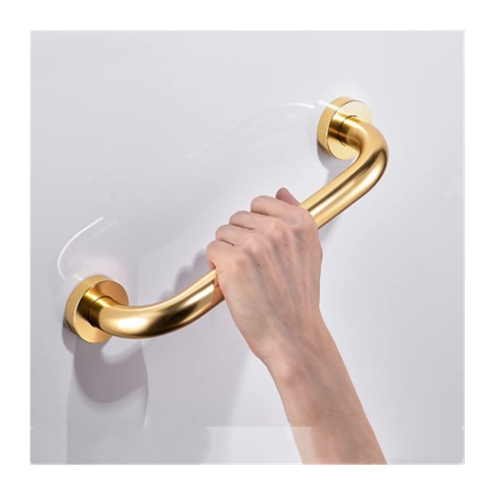 WDSOPK Housewares Black/gold/antique/silver Bathtub Grab Bar Bathroom Safety Handle Stairs Barrier-free Non-slip Toilet Grab Bar Grab Rail（1-30cm）