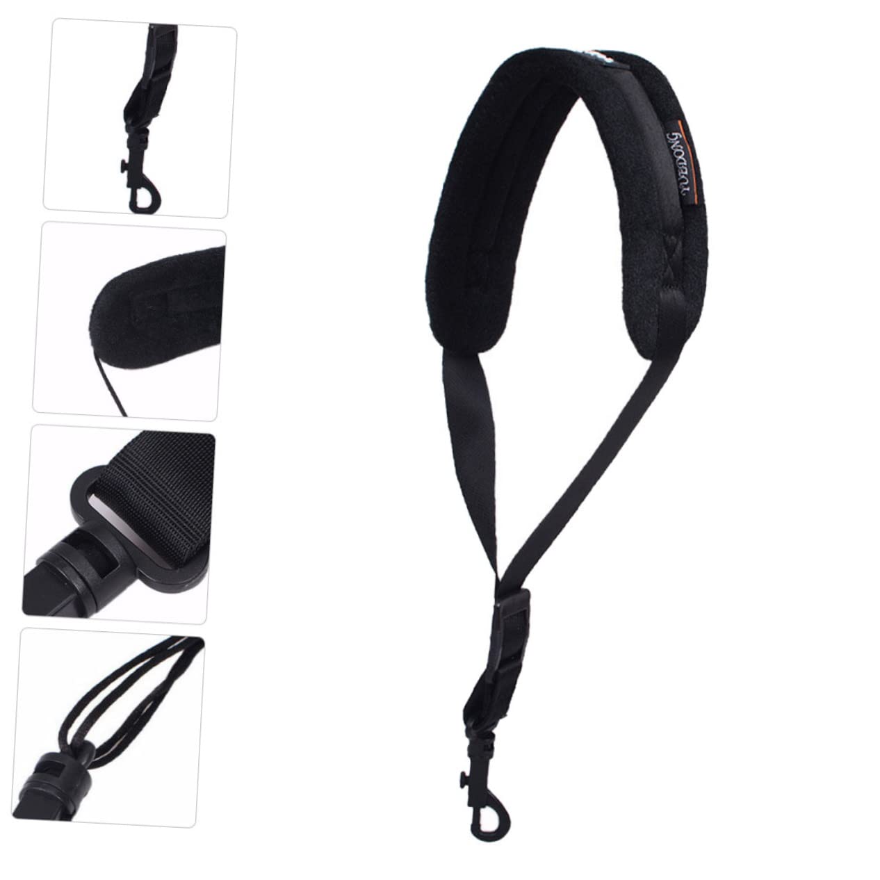 Holibanna Breathable Saxophone Straps for Tenor Alto Bass Neck Support Harness for Saxophone