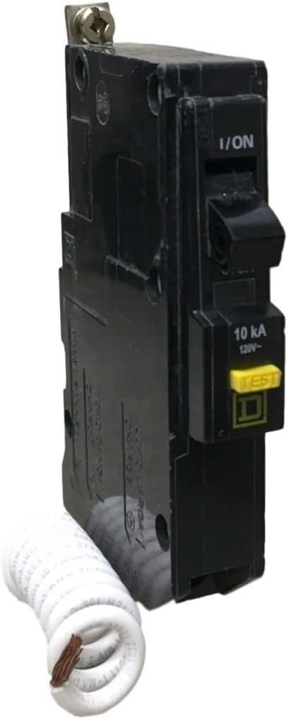SCHNEIDER ELECTRIC QOB120GFI Miniature Circuit Breaker 120-Volt 20-Amp Molded Case Circuit Breaker 600V 40A