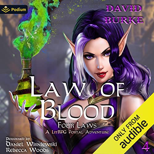 Law of Blood Four Laws, Book 4 (Audio Download) David Burke, Daniel