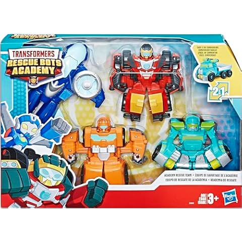 Transformers Rescue Bots Academy Figures Set Cover