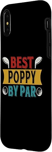 Miniatura 2 de iPhone XXS Best Poppy By Par Golf For Golfer Golfing Grandfather Case