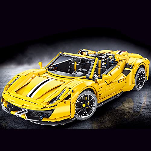 BANDRA Technik Auto kompatibel mit Lego 3608 Stück 1/8 Super Rennauto Sportwagen Baustein Modell Spielzeug – Bild 7