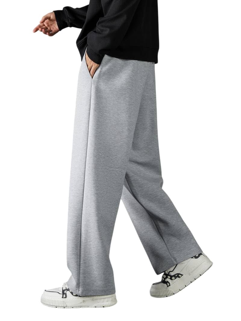 dockstreet Solid Cotton Blend Men Athleisure Track Pant Sweatpants-picture-33