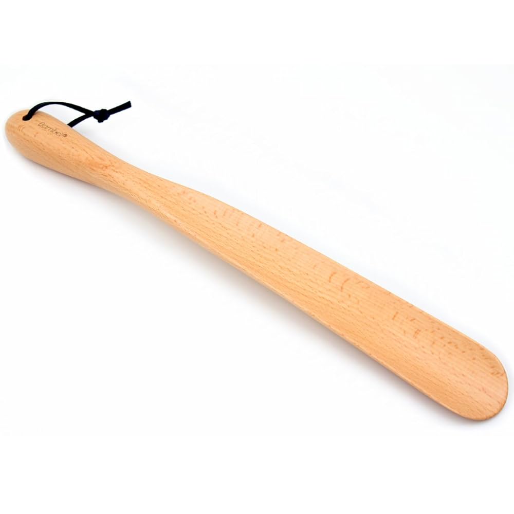Amazon.com: Bamber Wooden Shoe Horn Wood Shoehorn with