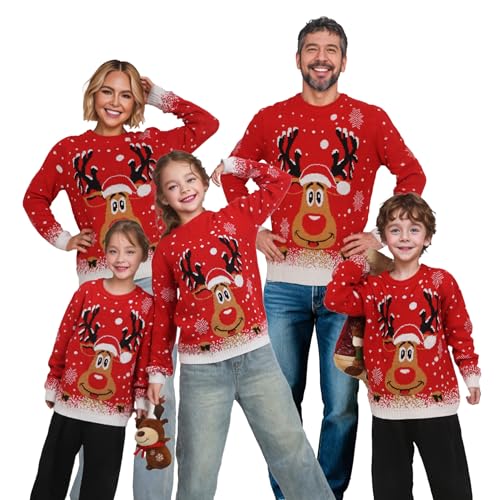 Winging Day Family Matching Ugly Pullover Sweater Outfits for Adults & Kids