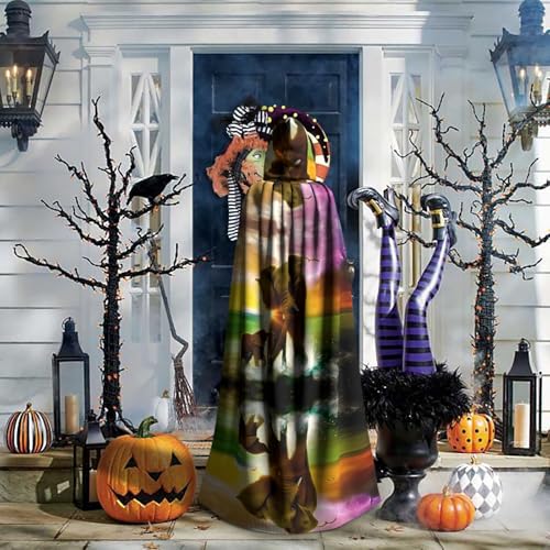 Capa de elefante con capucha para adultos disfraz de halloween sin cremallera 6