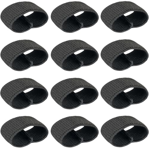 Elastic Belt Keepers for Duty Belt, Backpack Strap Keeper Strap Organizer Strap Holder for Men, Nylon Webbing Keeper Belt Loop Keeper,Tactical Belt Keepers 1.5 inch for 1.5