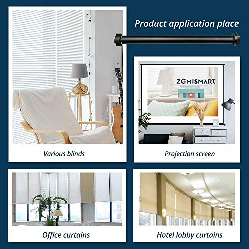 zemismart Tuya WiFi Motor de persianas de rolo motorizado para 38 MM(1.5 polegadas) Tube inteligente