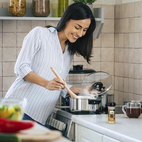 Miniatura 3 de CanCooker CS-003 Mezcla robusta de cebolla y pimienta para usar antes yo después de cocinar condimento, redondo, multicolor