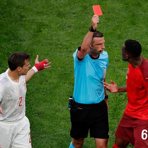 Yatrosynth 2 Stück Fußball-Schiedsrichter-Karte, Rote und Gelbe Karte des Fußballs, für Fußballspiele für den Wettbewerb