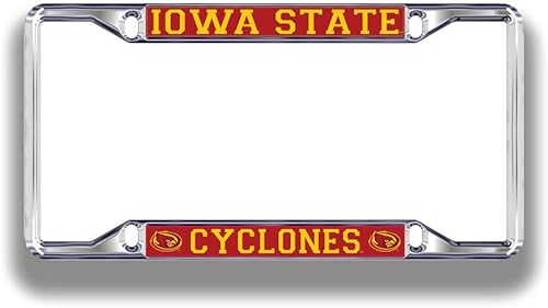 Vista 11 de Marco de matrícula de la NCAA plateado Alabama Crimson Tide Plata