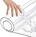 Mantel Transparente de PVC Plástico Grueso Impermeable para Mesa Cocina 160x90cm