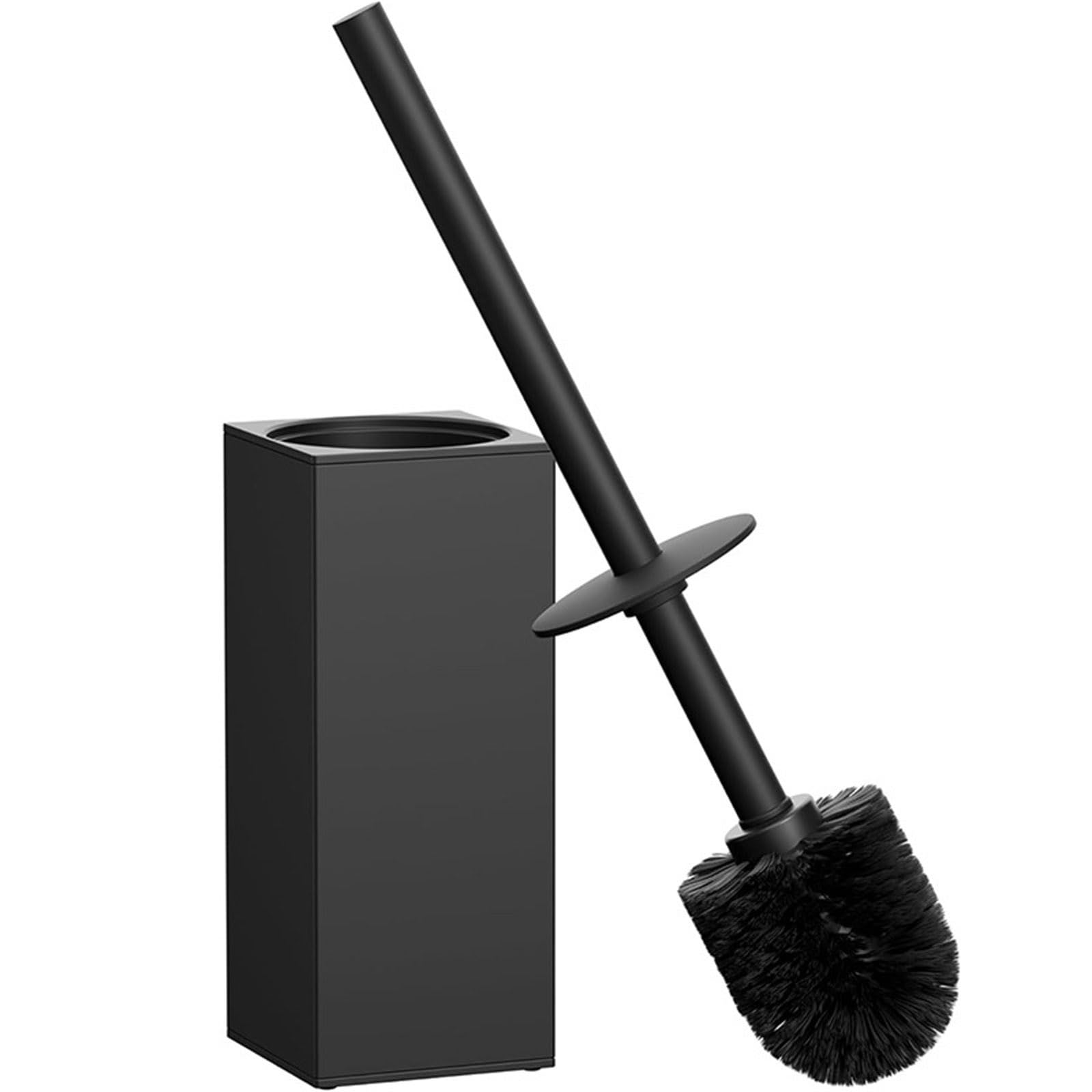 Bristles Toilet Brush & Holder Bathroom Bowl Stainless Steel Toilets Cleaning Tool Easily to Clean Bathroom Cleaning Stainless Steel