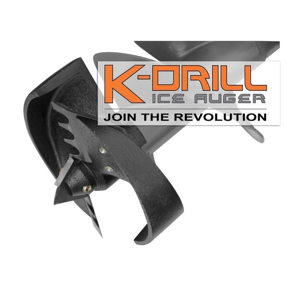K-Drill 6 Inch Ice Auger (Auger Only)