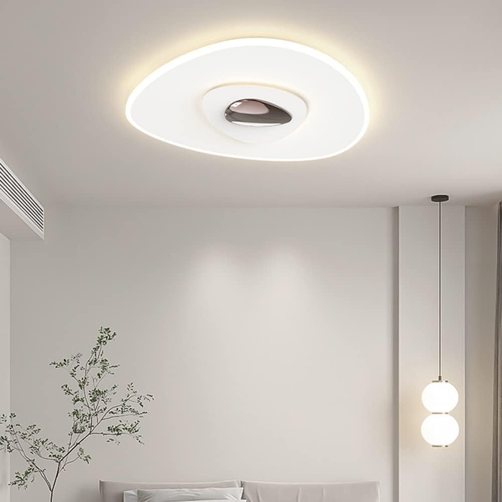 Chandelier, Modern LED Ceiling Lamp Recessed Installation Ceiling Light, Creative with Remote Control Lighting Fixtures. 3000K-6000K Simple Energy-Saving Devices. Suitable for Living Room Dining Room