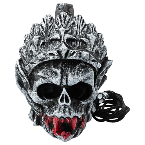 Aztec Death Whistle - Silbato Azteca Loudest, Produces Loud Human-Like Screams at High Decibels,...