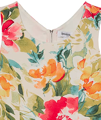 Speechless Girls' Floral Scuba Crepe Dress3