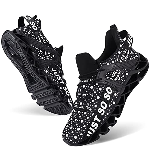 Image of JSLEAP Mens Running Shoes Non Slip Athletic Walking Blade Type Sneakers