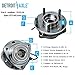 Detroit Axle - 4WD Front Wheel Bearing Hubs for Chevy Blazer S10 GMC Sonoma Jimmy Oldsmobile Bravada Isuzu Hombre Wheel Bearing and Hubs Assembly Replacement