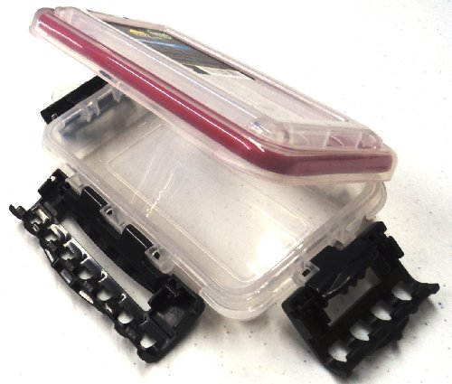 Plano 3400 Series Waterproof Stowaway Utility Box for Small Fishing Tackle, Etc. #344010