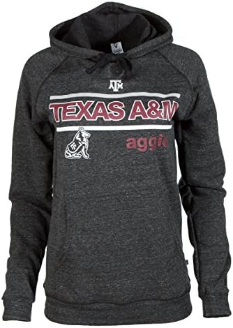 NCAA Texas A&M Aggies Butter Soft Tri-Onyx Pullover Hoodie, Medium, Tri-Onyx