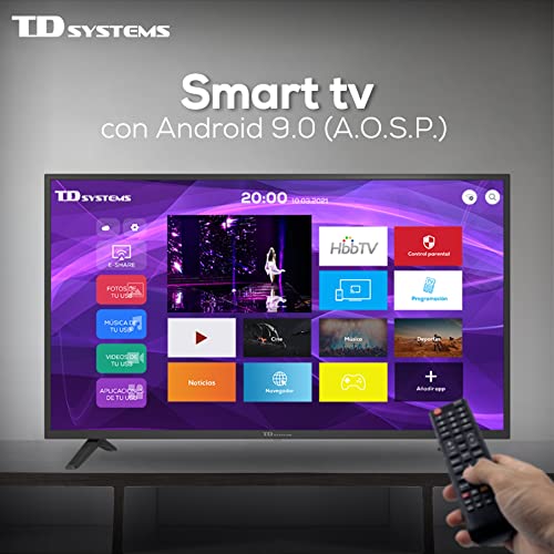 TD-Systems-Smart-TV-45-Pulgadas-4K-HDR10-Televisores-3-anos-de-garantia-Android-3X-HDMI-2X-USB-K45DLJ12US