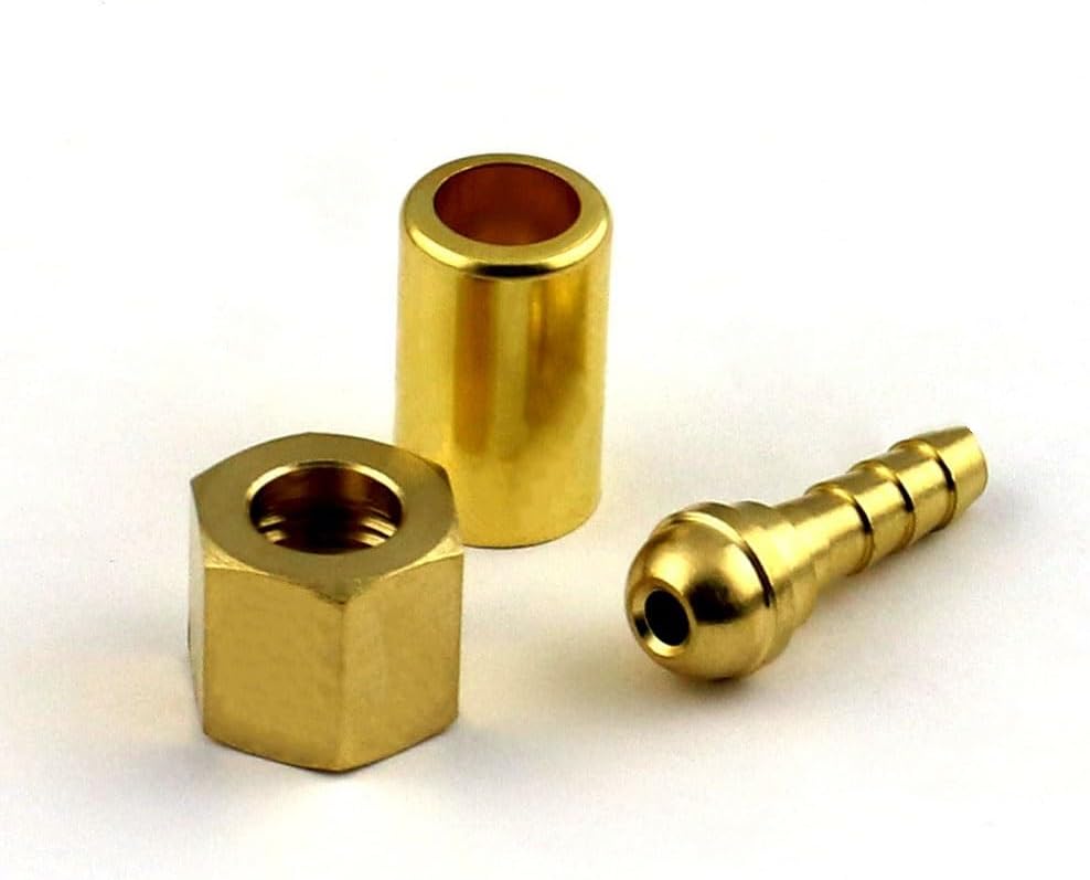 WeldingCity 3pcs Gas Hose Repair Kit for 1/4"ID Oxygen Hose BSize