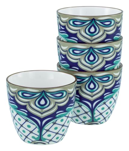 Creatable, 21888, Serie Aladin, 4-teiliges Geschirrset für 4 Personen, Becherset aus Steinzeug, spülmaschinen- und mikrowellengeeignet, Qualitätsproduktion Creatable, 21888, Serie Aladin, 4-teiliges Geschirrset für 4 Personen, Becherset aus Steinzeug, spülmaschinen- und mikrowellengeeignet, Qualitätsproduktion